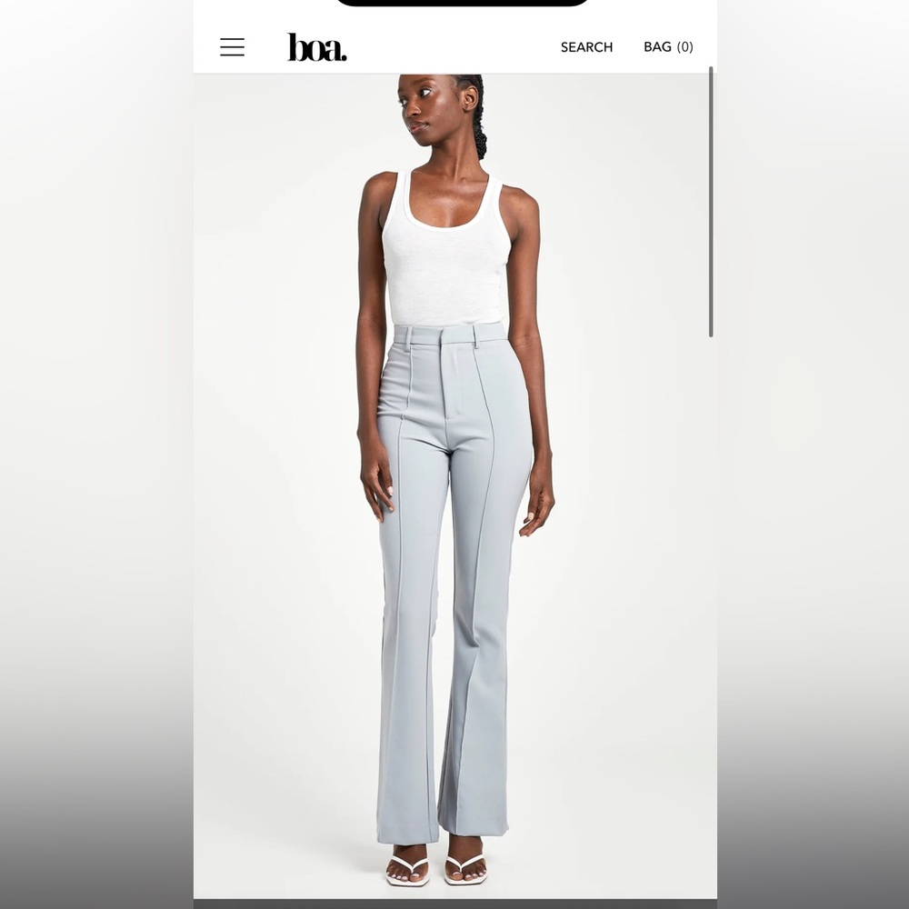 BOA Wide Leg Trousers size M - steel
Blue